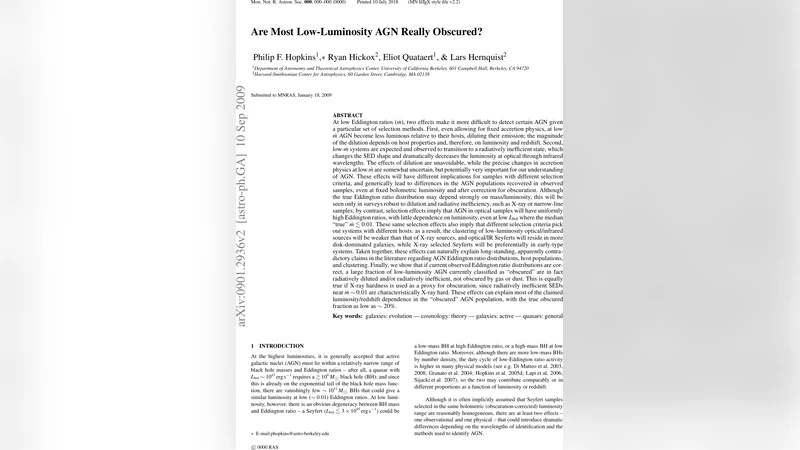 Are Most Low-Luminosity AGN Really Obscured?