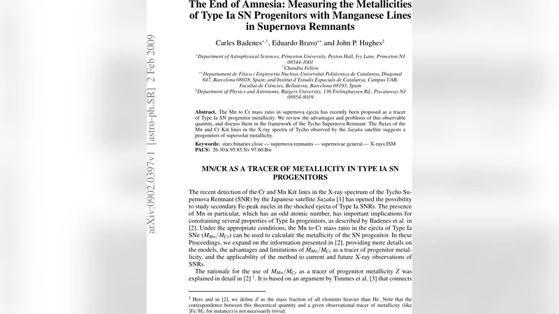 The End of Amnesia: Measuring the Metallicities of Type Ia SN   Progenitors with Manganese Lines in Supernova Remnants