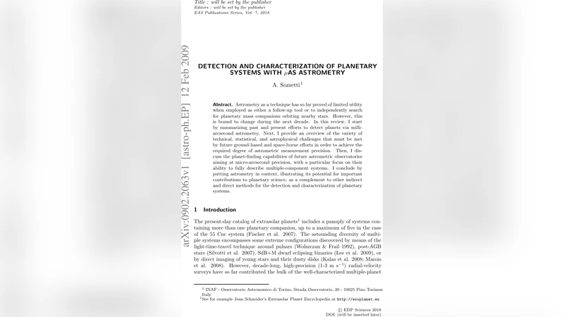 Detection and Characterization of Planetary Systems with $mu$as   Astrometry