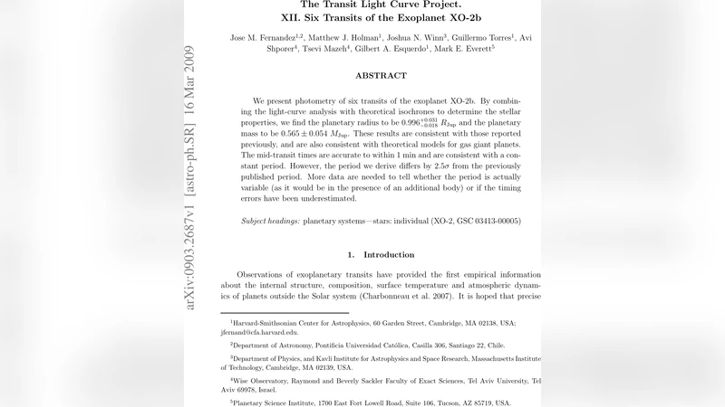The Transit Light Curve Project. XII. Six Transits of the Exoplanet   XO-2b