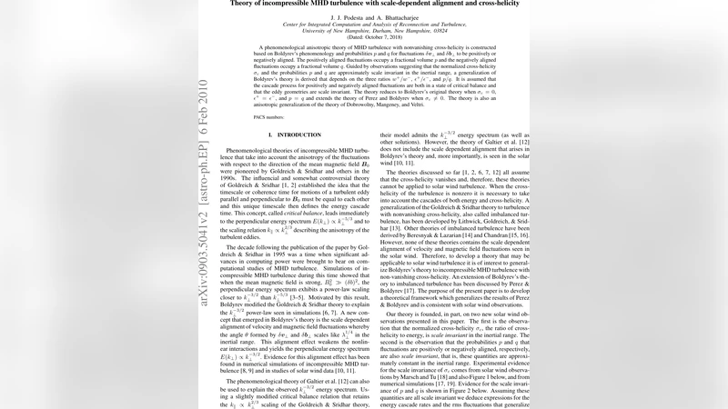 Theory of incompressible MHD turbulence with scale-dependent alignment   and cross-helicity