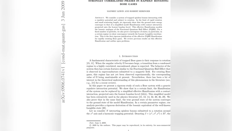 Strongly correlated phases in rapidly rotating Bose gases