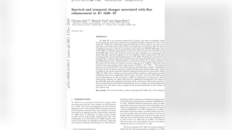 Spectral and temporal changes associated with flux enhancement in 4U   1626-67