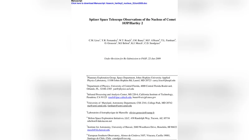 Spitzer Space Telescope Observations of the Nucleus of Comet   103P/Hartley 2