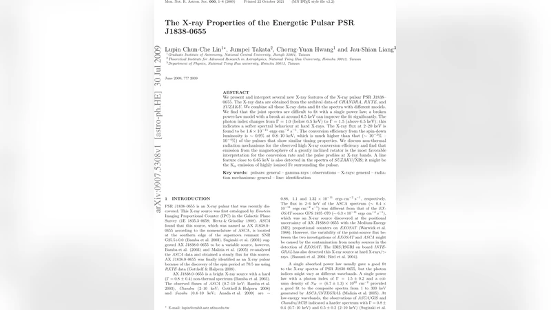 The X-ray Properties of the Energetic Pulsar PSR J1838-0655