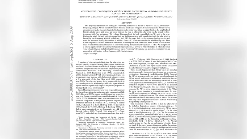 Constraining Low-Frequency Alfvenic Turbulence in the Solar Wind Using   Density Fluctuation Measurements
