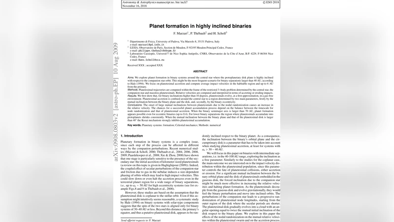 Planet formation in highly inclined binaries