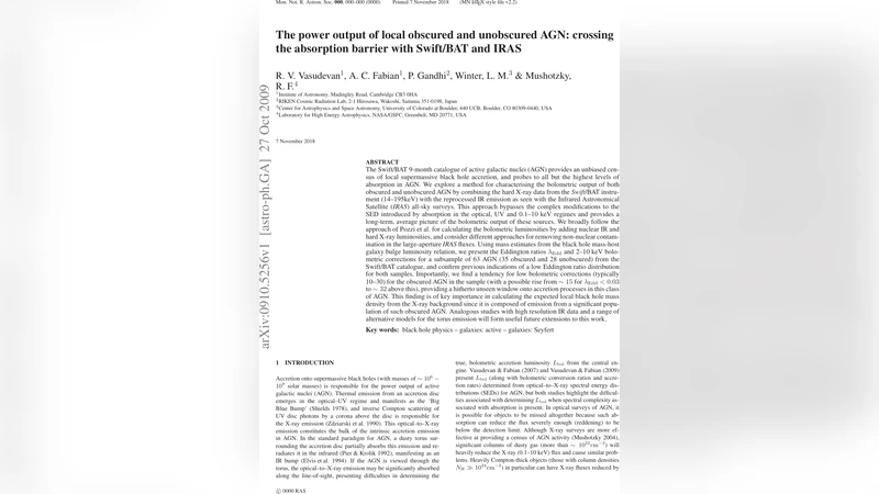 The power output of local obscured and unobscured AGN: crossing the   absorption barrier with Swift/BAT and IRAS