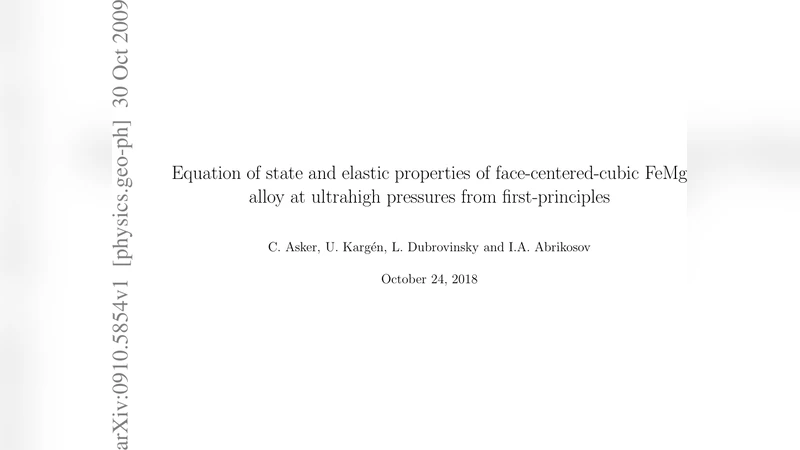 Equation of state and elastic properties of face-centered-cubic FeMg   alloy at ultrahigh pressures from first-principles