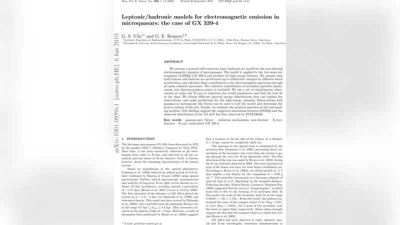 Leptonic/hadronic models for electromagnetic emission in microquasars:   the case of GX 339-4