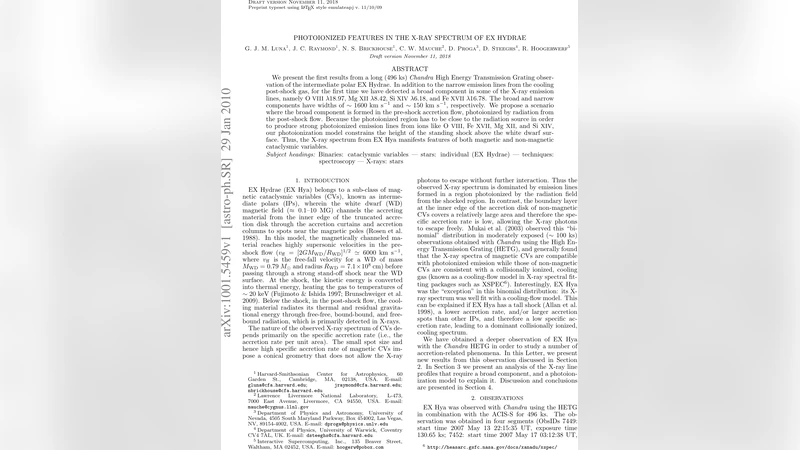 Photoionized features in the X-ray spectrum of EX Hydrae