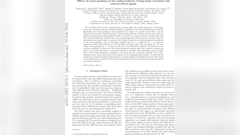 Effects of coarse-graining on the scaling behavior of long-range   correlated and anti-correlated signals
