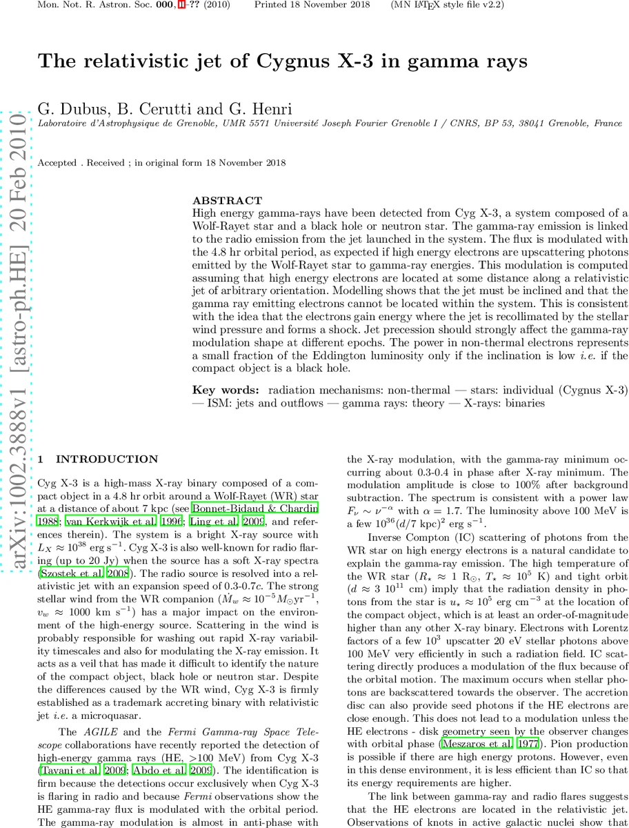 The relativistic jet of Cygnus X-3 in gamma rays