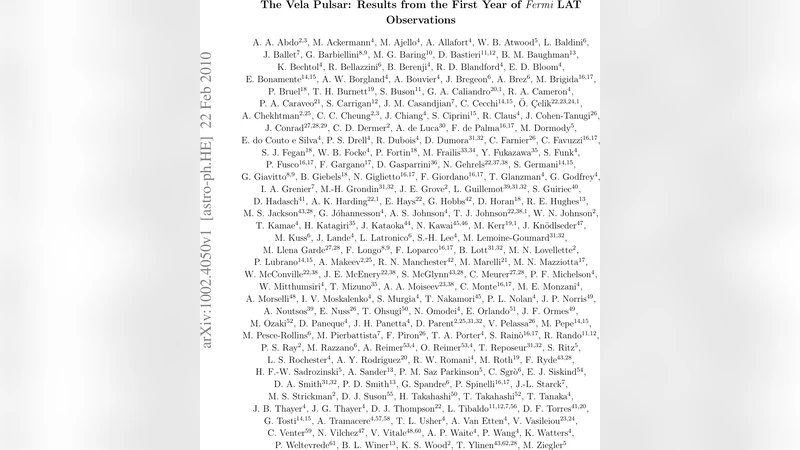 The Vela Pulsar: Results from the First Year of Fermi LAT Observations