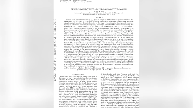 The nuclear X-ray emission of nearby early-type galaxies