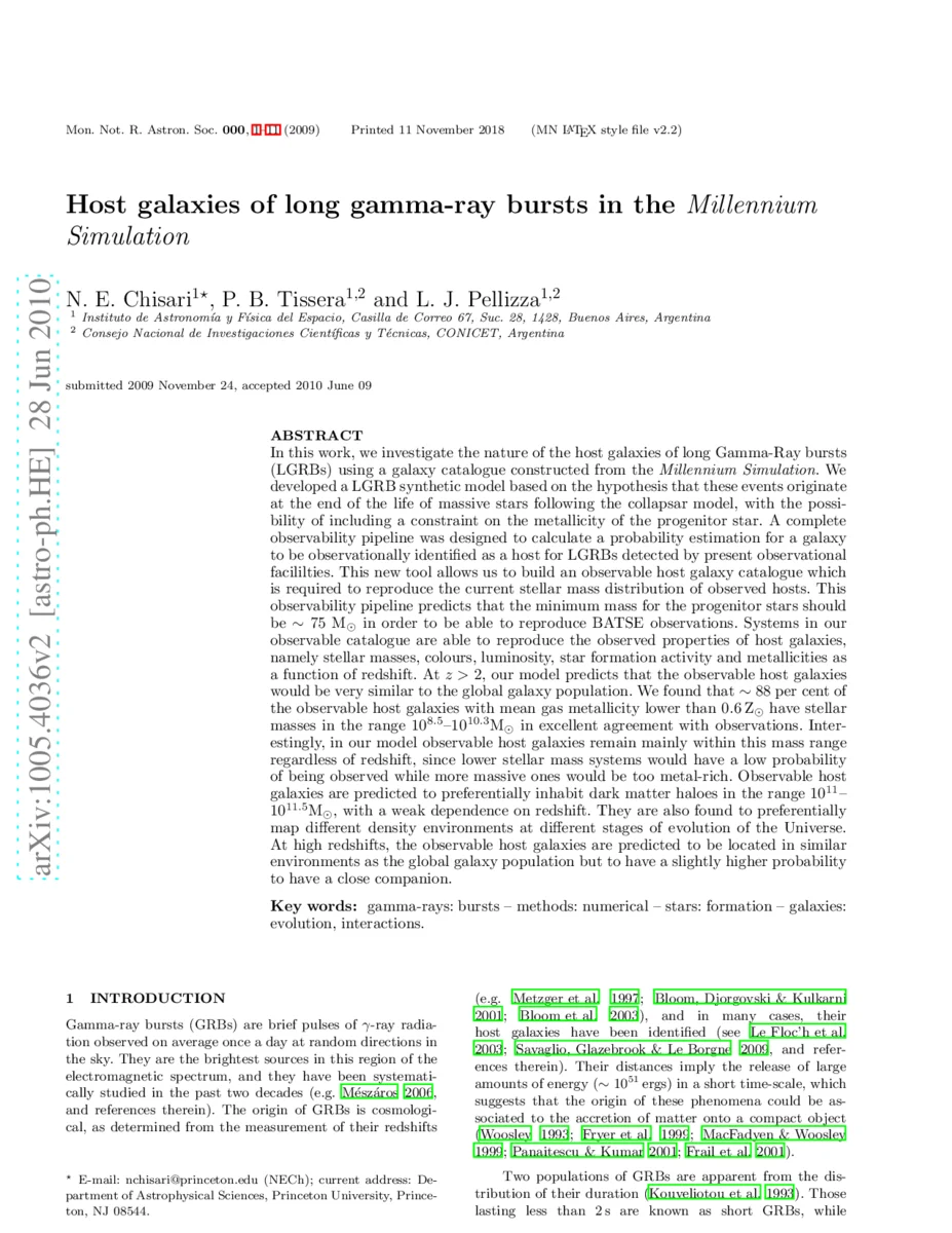 Host galaxies of long gamma-ray bursts in the Millennium Simulation