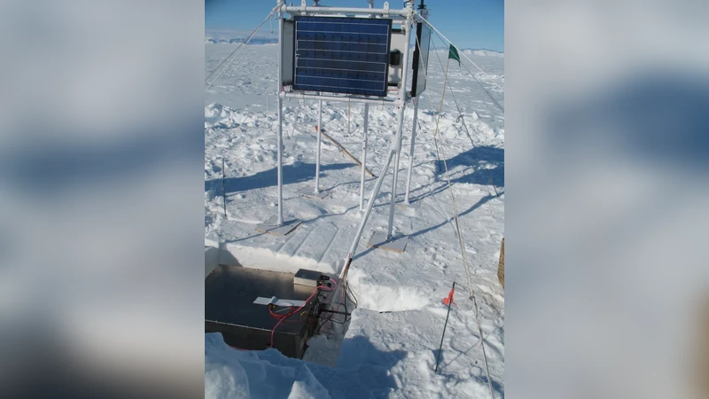 A prototype station for ARIANNA: a detector for cosmic neutrinos