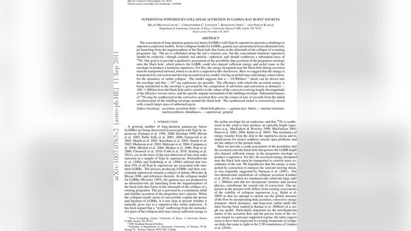 Supernovae Powered by Collapsar Accretion in Gamma-Ray Burst Sources