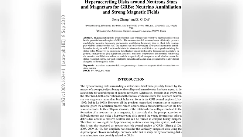 Hyperaccreting Disks around Neutrons Stars and Magnetars for GRBs:   Neutrino Annihilation and Strong Magnetic Fields