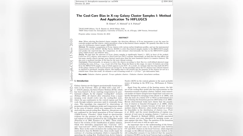 The Cool-Core Bias in X-ray Galaxy Cluster Samples I: Method And   Application To HIFLUGCS