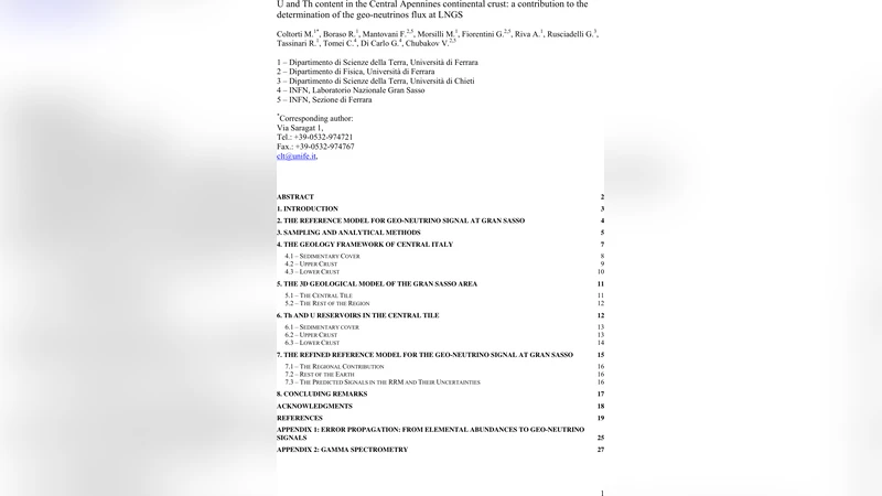 U and Th content in the Central Apennines continental crust: a   contribution to the determination of the geo-neutrinos flux at LNGS