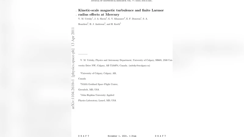 Kinetic-scale magnetic turbulence and finite Larmor radius effects at   Mercury