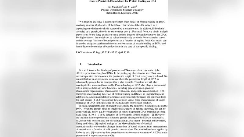Discrete Persistent Chain Model for Protein Binding on DNA