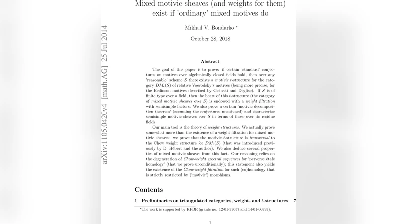 Mixed motivic sheaves (and weights for them) exist if ordinary mixed   motives do