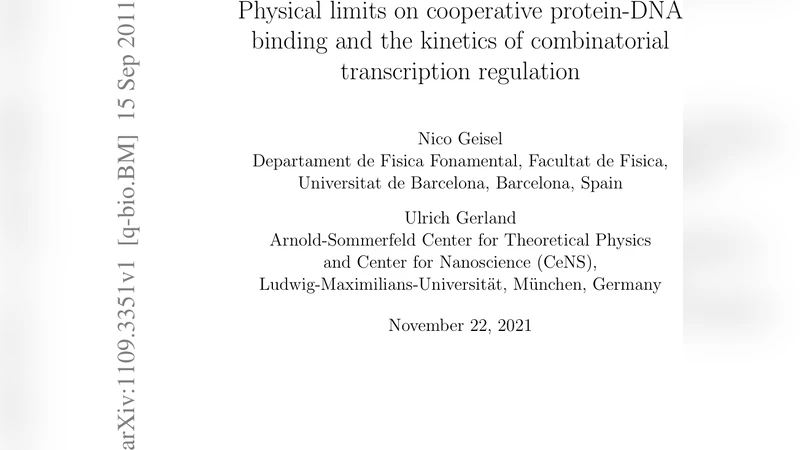 Physical limits on cooperative protein-DNA binding and the kinetics of   combinatorial transcription regulation