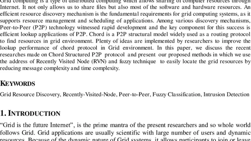 New Approaches with Chord in Efficient P2P Grid Resource Discovery