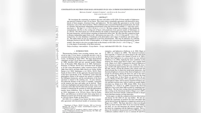 Constraints on neutron star mass and radius in GS 1826-24 from   sub-Eddington X-ray bursts
