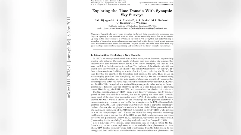 Exploring the Time Domain With Synoptic Sky Surveys