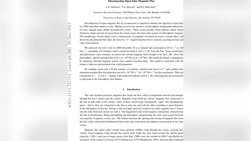 Disconnecting Solar Magnetic Flux
