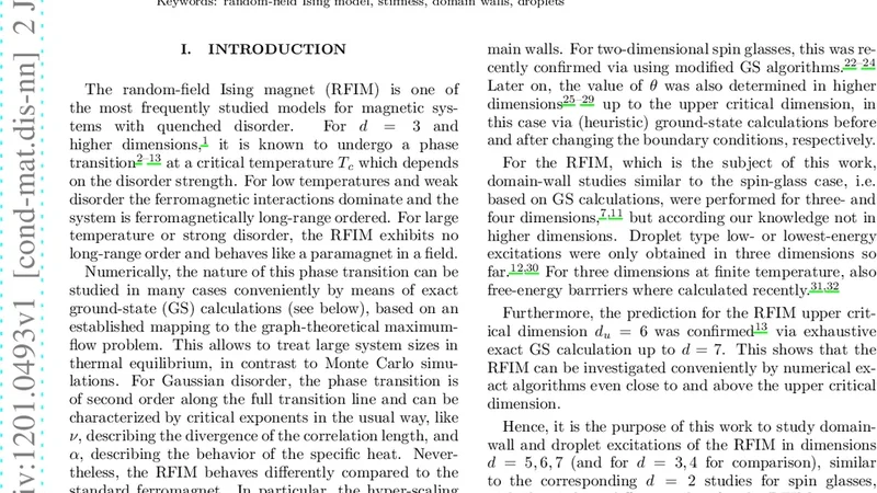 Excitations in high-dimensional random-field Ising magnets