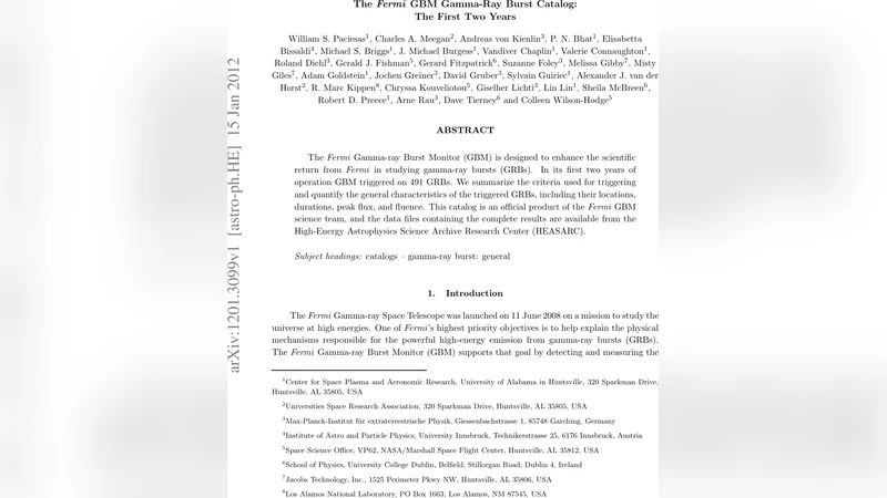 The Fermi GBM Gamma-Ray Burst Catalog: The First Two Years