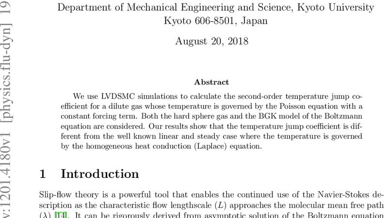 On the second-order temperature jump coefficient of a dilute gas