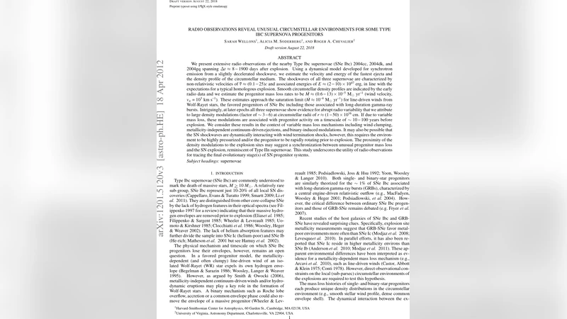 Radio Observations Reveal Unusual Circumstellar Environments for Some   Type Ibc Supernova Progenitors