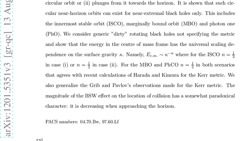 Circular orbits and acceleration of particles by near-extremal dirty   rotating black holes: general approach