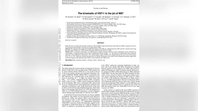 The kinematic of HST-1 in the jet of M87