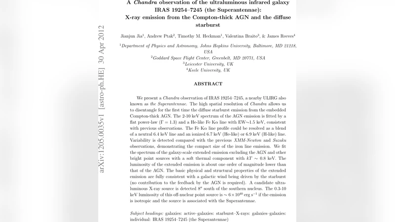 A Chandra observation of the ultraluminous infrared galaxy IRAS   19254--7245 (the Superantennae): X-ray emission from the Compton-thick AGN   and the diffuse starburst