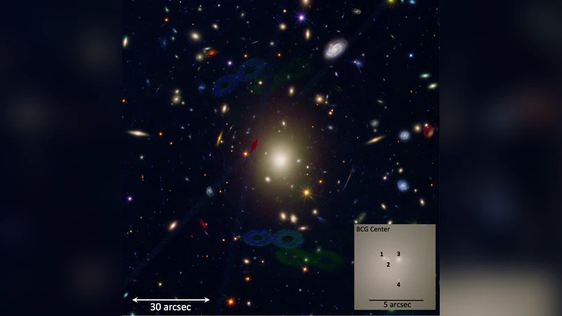 A Brightest Cluster Galaxy with an Extremely Large Flat Core