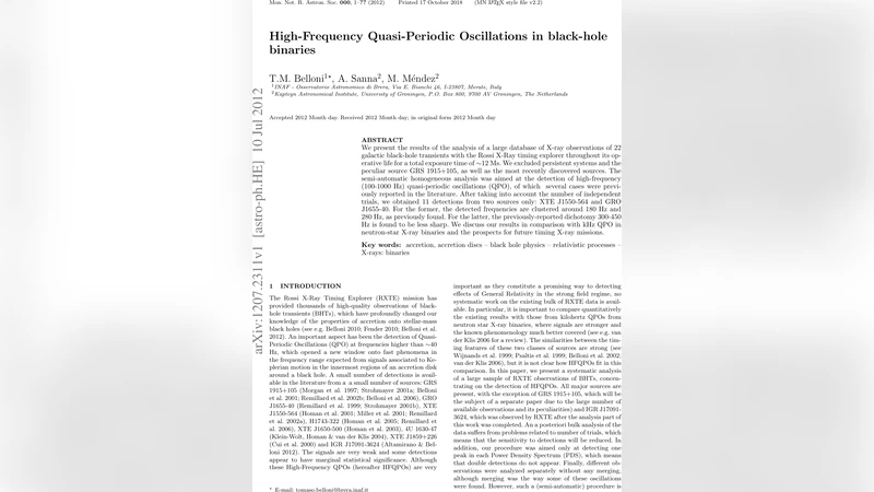 High-Frequency Quasi-Periodic Oscillations in black-hole binaries