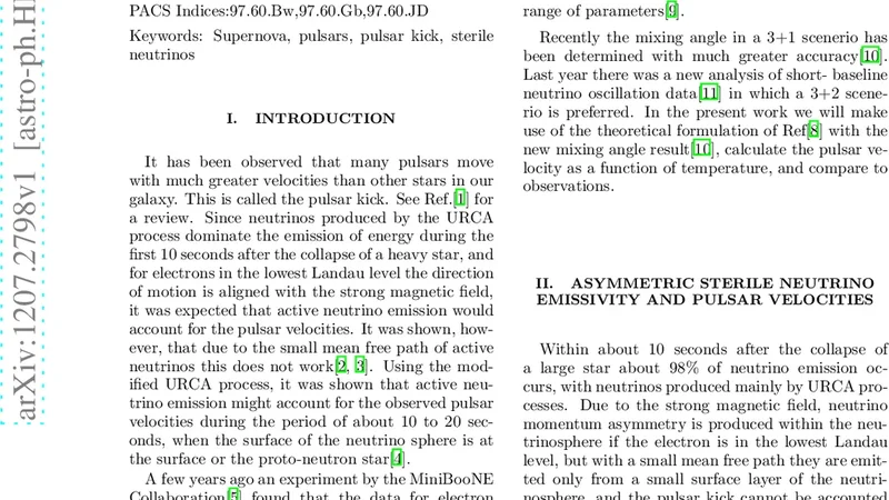 Sterile Neutrinos and Pulsar Velocities Revisited,