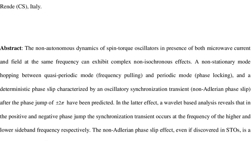 Non-Adlerian phase slip and non stationary synchronization of   spin-torque oscillators to a microwave source