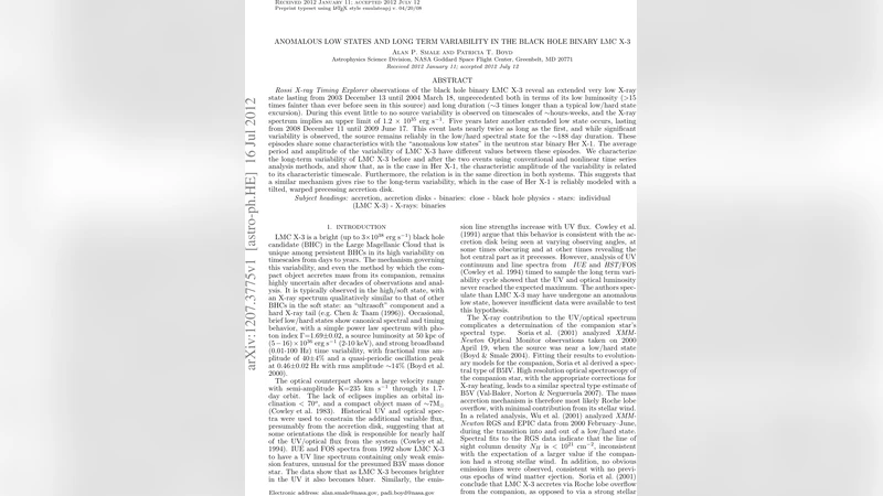 Anomalous Low States and Long Term Variability in the Black Hole Binary   LMC X-3