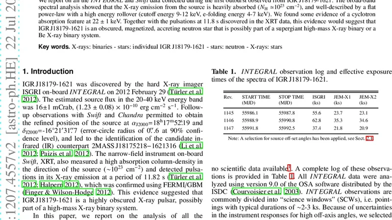IGRJ18179-1621: An obscured X-ray pulsar discovered by INTEGRAL