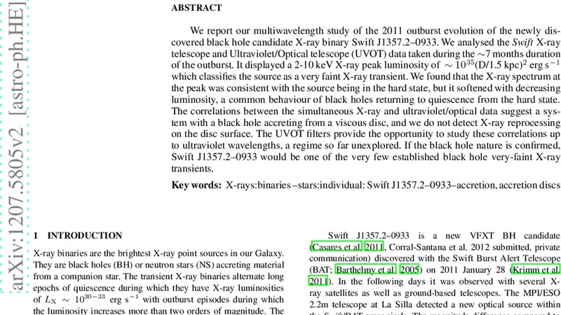 Multiwavelength spectral evolution during the 2011 outburst of the very   faint X-ray transient Swift J1357.2-0933