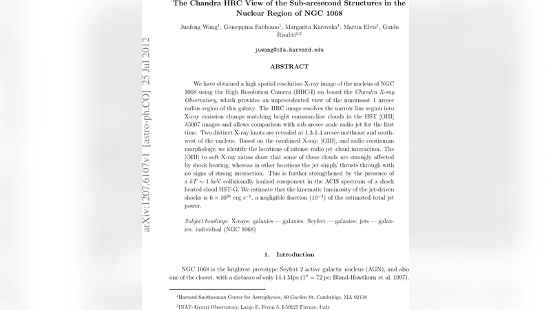 The Chandra HRC View of the Sub-arcsecond Structures in the Nuclear   Region of NGC 1068