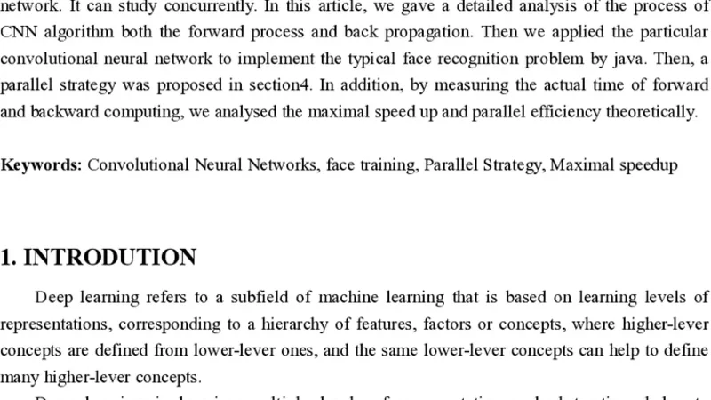Implementation of Training Convolutional Neural Networks