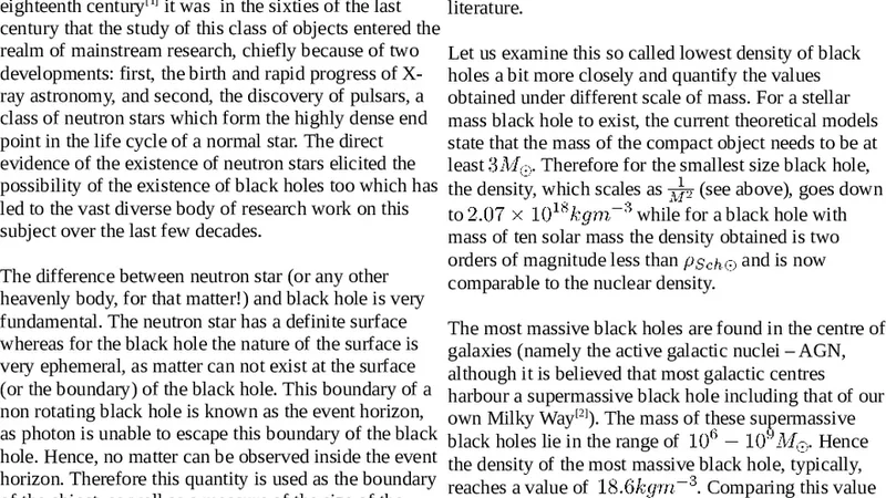 Black Holes and the Scientific Process